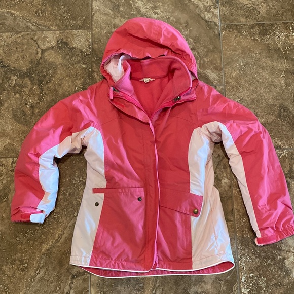 Lands’ End Kids Size XL (16) Squall Fleece Lined Waterproof Insulated Jacket - Picture 1 of 8
